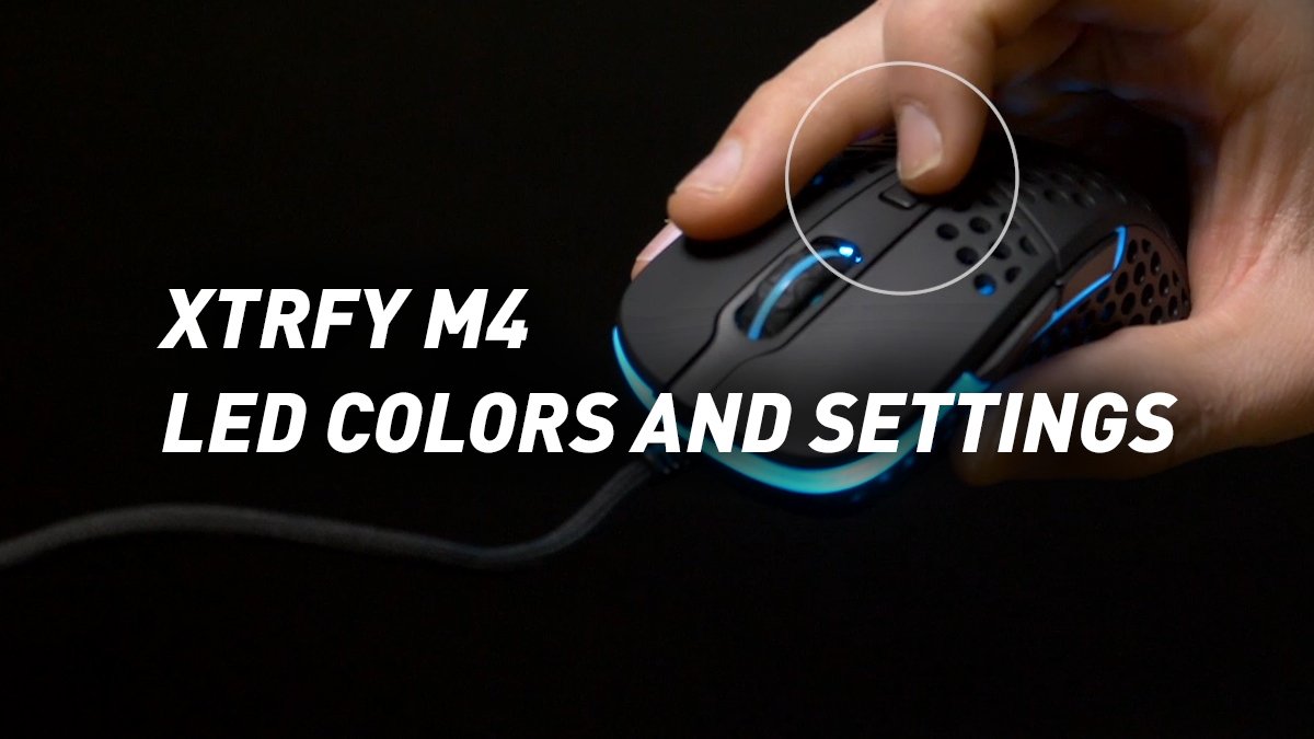 Xtrfy Do You Know How To Change The Led Color Switch Between Different Rgb Modes And Adjust The Speed Of The Effects All Settings Are Made Using The Mouse Buttons