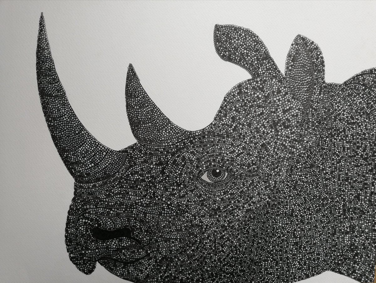 JessHermanArt's tweet photo. #savetherhino #savetherhinos https://t.co/iLwms4wGLr