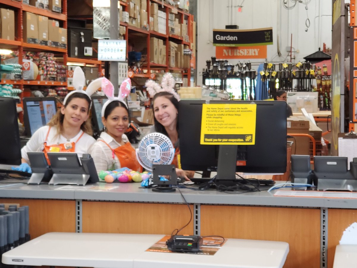 Great service desk associates! Happy easter!