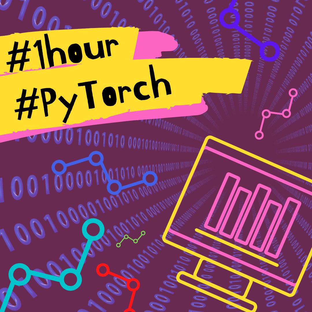 People_In_Data's tweet photo. See you in 1 hour! 

Welcome to register here:
https://t.co/ojKU6tuygC

#PyTorch #CNN #webinar https://t.co/5r2oRGJYWN