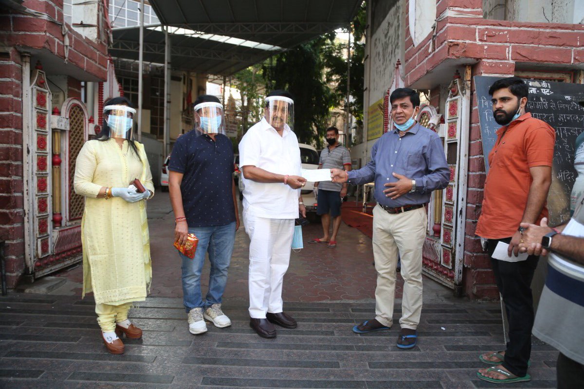 CRPaatil's tweet photo. Shri Sushilbhai Bhatiaji has funded a grant of Rs 21,000 in #PMCARES fund.  Thank you very much Shri. Sushilbhai. https://t.co/m57FpIE5Lj