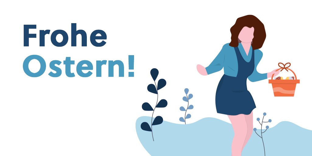 It is important to be there for each other, especially in difficult times - at least with the help of all the ways and means of digital communication that are available to us today! 

We wish you #happyeaster from the bottom of our hearts! 🐇🥚☀️ Take care, #stayhealthy and safe!