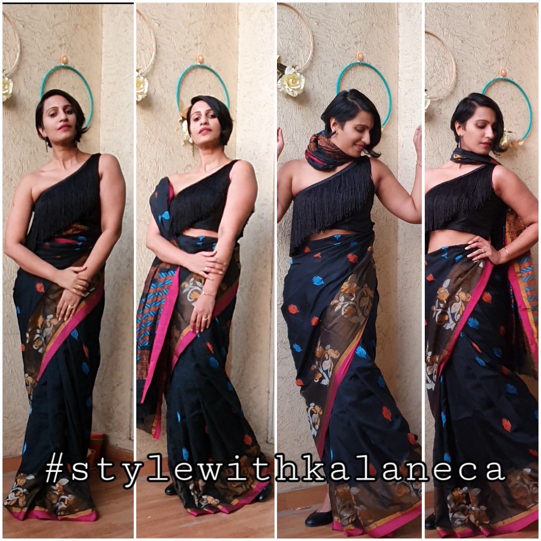 KalanecaIndia's tweet image. 1 saree , 4 styles 

Use this quarantine period to learn a new style , as you stare at  your handwoven saree in your wardrobe wondering what to do with it . 

Check our YouTube video now .

#stylewithkalaneca #handlooom #sareedrape #Mumbai 

youtu.be/qM4eHtlErlU