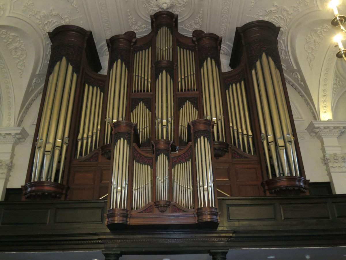 People often ask about the organ, and occasionally think it is as old as the building. I am not a specialist in church organs, but I do know some organists, and I know a good one and a bad one when I hear them.