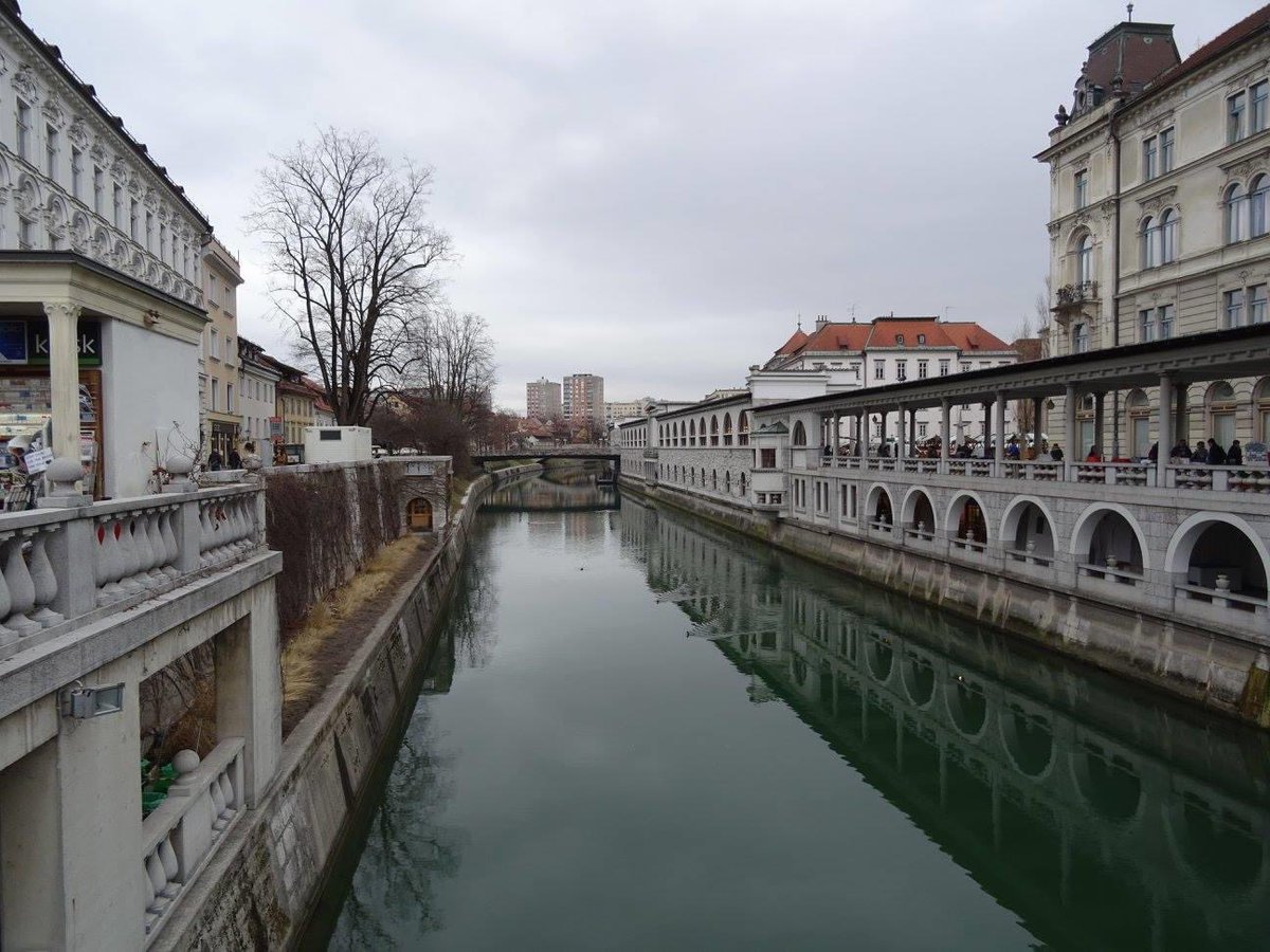 Ljubljana - before I ended up in hospital 