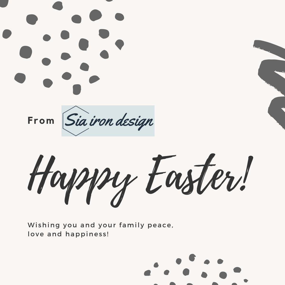 SIAironDesign's tweet photo. We want to wish everyone and their families a Happy Easter! 🐰 

#easter #metalfencing #woodfencing #metalfence #woodfence #SIAIronDesign #IronDesign #IronWork #CustomIronWork #Fencing #Gates #Staircases #AutomatedGates #DrivewayGates #atlanta #georgia https://t.co/1JFTiIqs6b