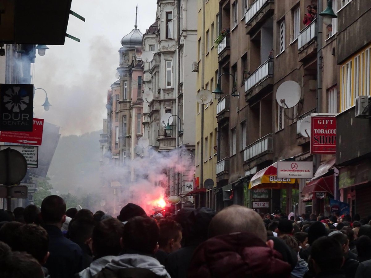 First visit to Sarajevo for the derby.