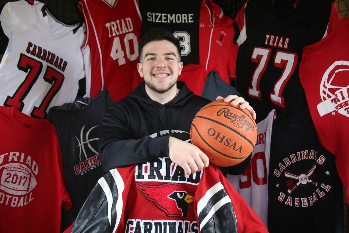 TriadSupt's tweet photo. TRIAD SENIOR

Triad Senior Gregory Sizemore! After graduation, Gregory plans to attend The Ohio State University and major in accounting. During high school, Gregory has been involved in Student Congress, Science Club, Spanish Club, DECA, Basketball, Football, and Baseball. https://t.co/712ZNaWmYm