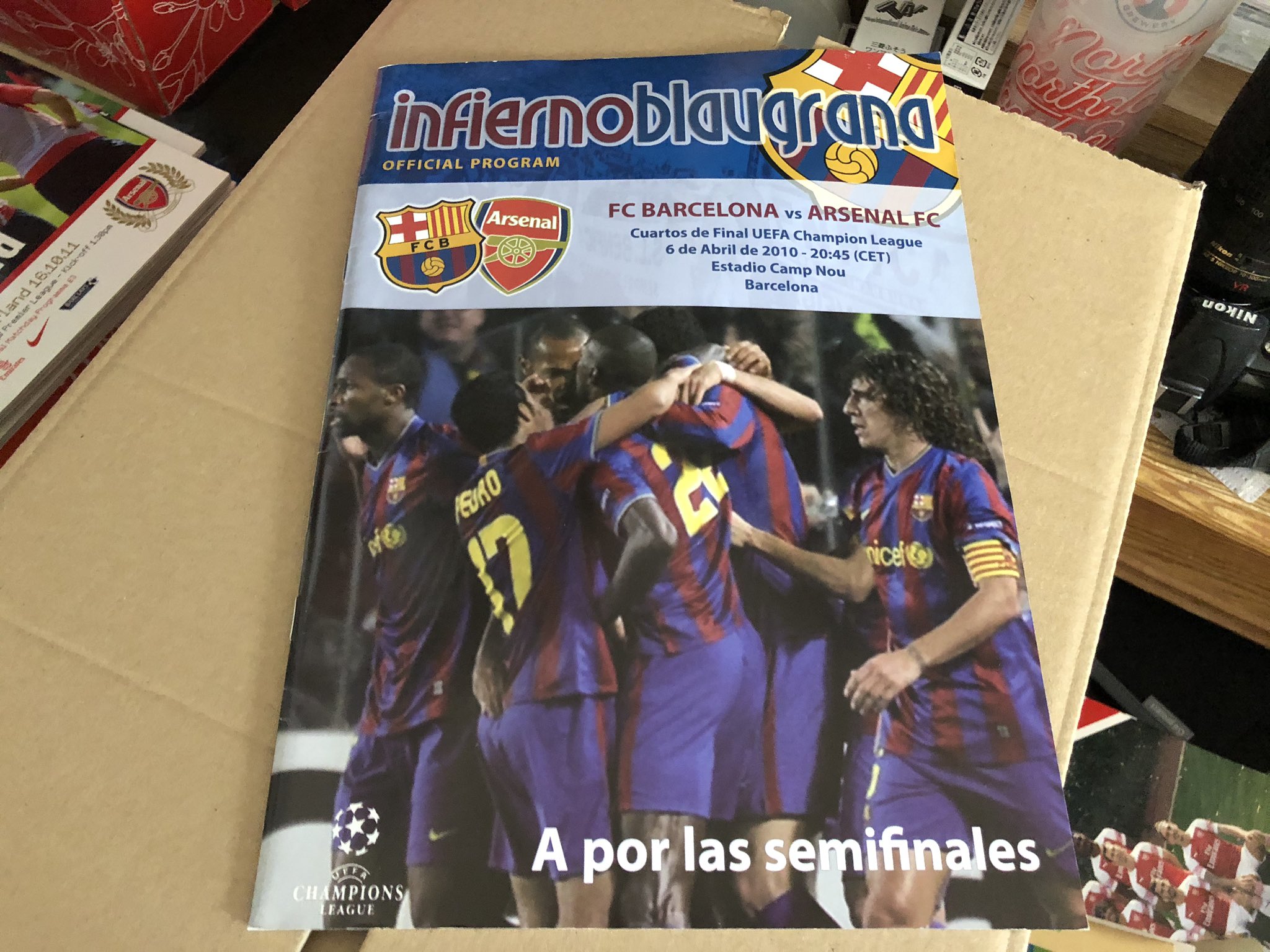 さる Gooner バルサのclマッチデイプログラム シンプルにゴミですか っていう代物 これで10ユーロは地獄 アーセナルは3とか3 5ポンド さる Gooner バルサのclマッチデイプログラム シンプルにゴミですか っていう代物 これで10ユーロは地獄 アーセナルは3とか3 5ポンド