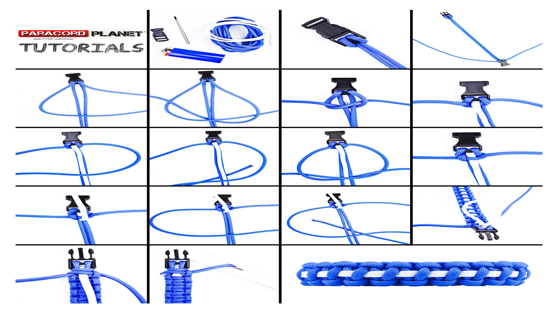 Paracord Planet on X: Use this tutorial to add a third cord to a