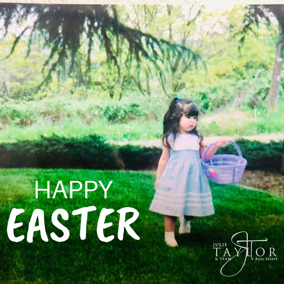 JulieTaylorTeam's tweet photo. From my family to yours, have a wonderful Easter 🐣 This photo is my oldest daughter, Audrey,  from 15 years ago, on the hunt for magical eggs. 🐣💕 🥚 🐣 💕 https://t.co/EB0lakgEHF