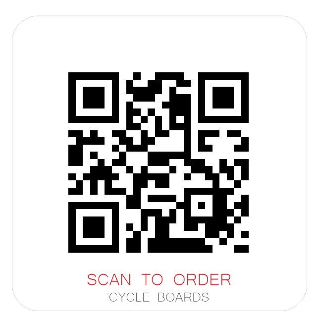 redcreatic's tweet photo. Scan to order your cycle boards! https://t.co/1PoPwqD3kX