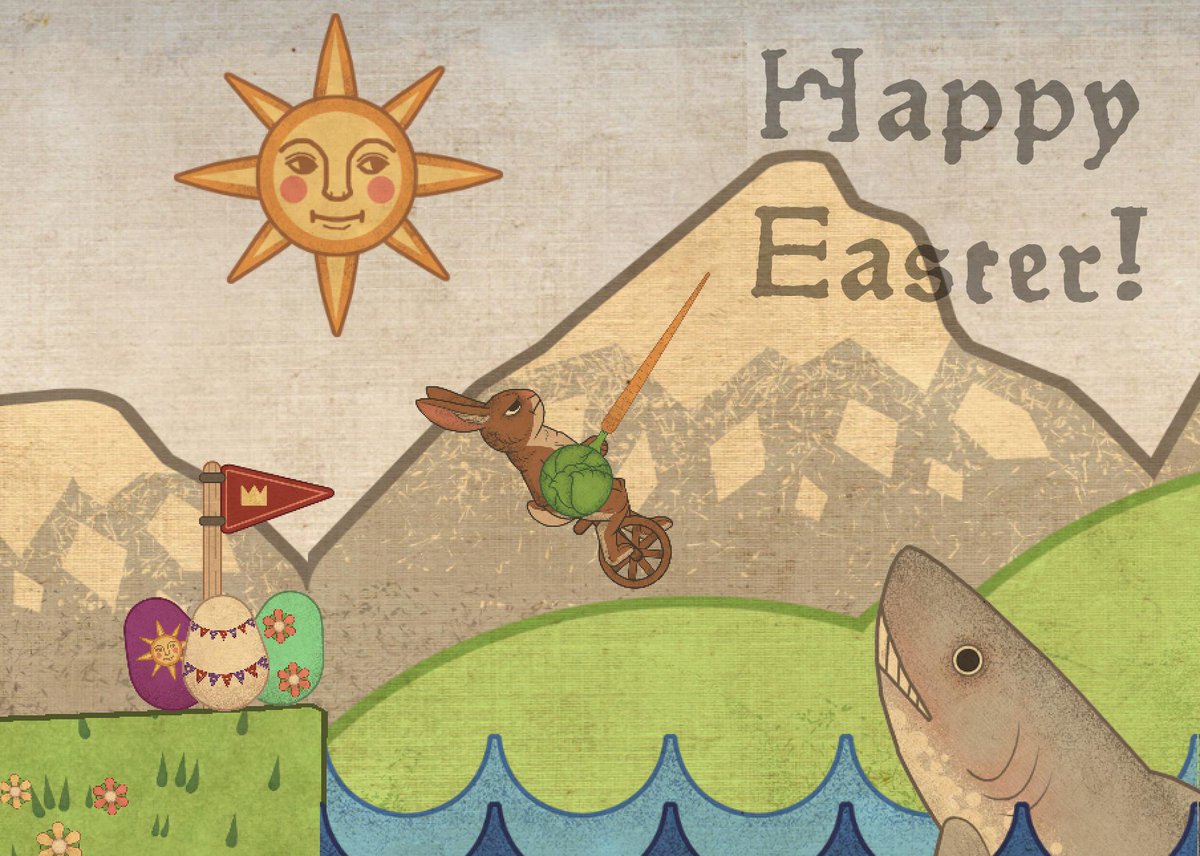 It's that time of the year again! Now to make sure we are all ready. Let's see... 
Easter Eggs ✅
Easter Bunny ✅
Sunny Spring weather ✅
Sharks ✅

Yup, we got it all! Happy Easter!

Play Balancelot: bit.ly/2uL0kbW 

#indiegame #gamedev #gaming  #funny #indiedev #easter