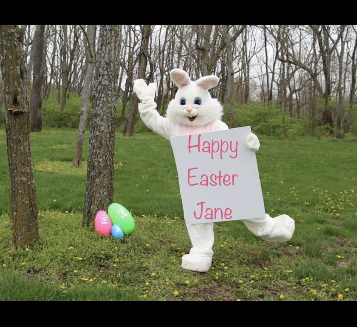 I told the Easter Bunny even though we are #SocialDistancing I wanted to get a message out to my students!! He delivered ! <a href="/UpchurchElemen1/">Upchurch Elementary</a> #relationshipsmatter