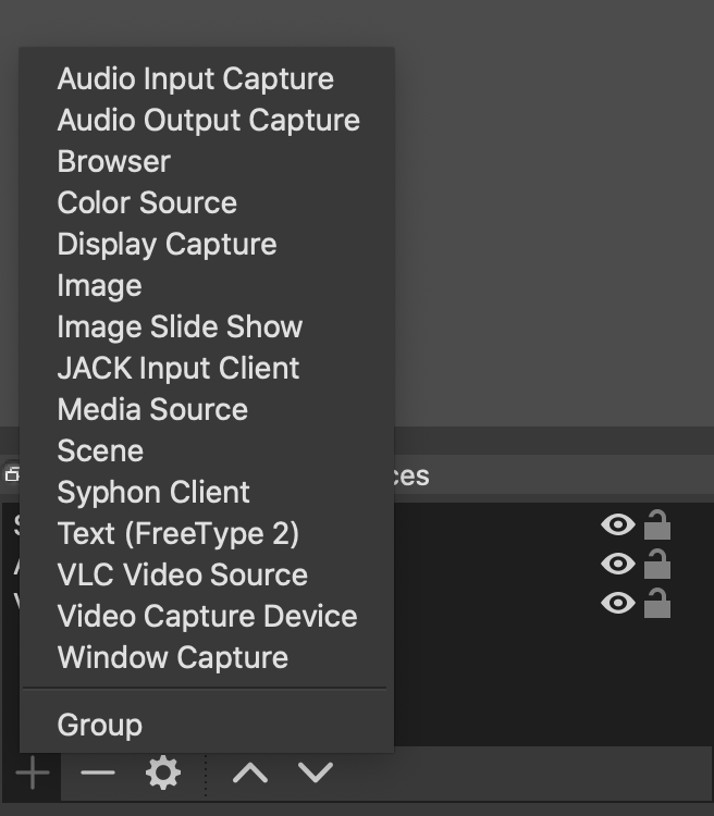 2. OBS is open source streaming software.  https://obsproject.com/ I can route my audio signal into OBS and use that to stream anywhere I want. OBS is dope because I can bring in video, my desktop, a webcam or lots of other inputs into a livestream.