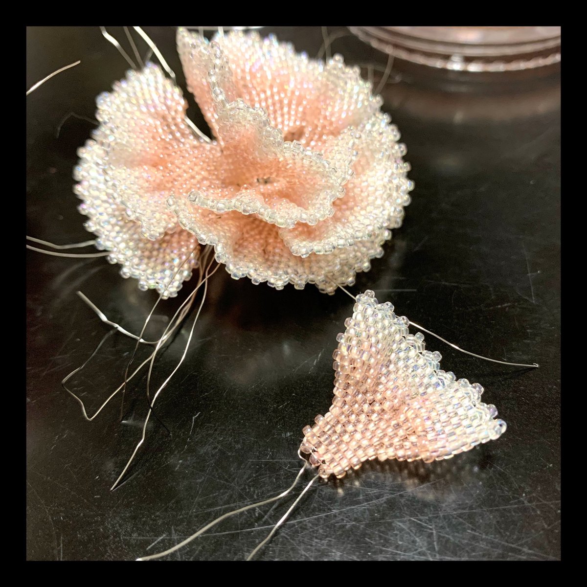 紅鴉丸 本販売開始 今回のカーネーション 花びらがすごく上手くいったと思ってて 花びら見てるうちに撫子系の花 も作れるな って思ったんだけど そもそもカーネーションがナデシコ科の植物なんだよね すっかり忘れてたんだけど