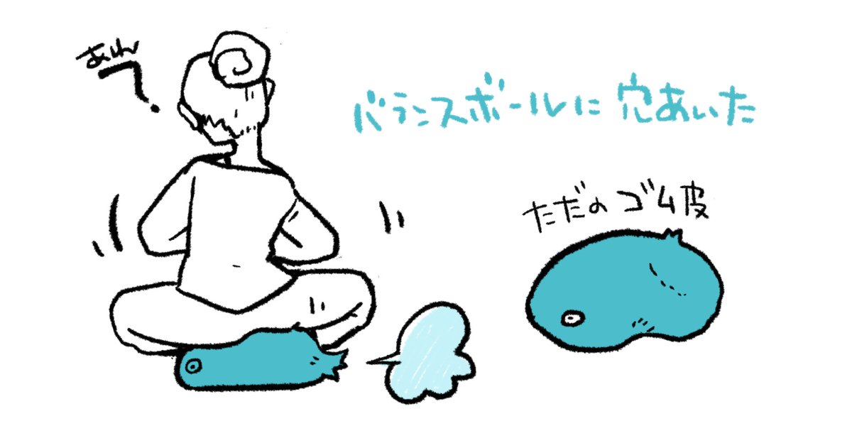 白鳥みちこ V Twitter 骨盤ストレッチやってたらバランスボールバーストしたのでモノタロウで注文中 縄跳びも短くて困っていたので大人用を注文中 なんでもあるよモノタロウ