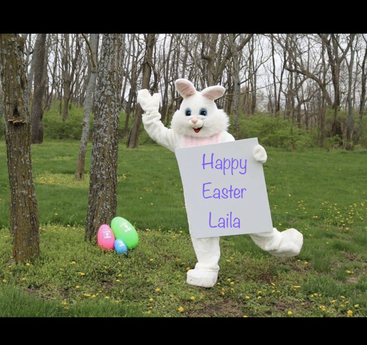 I told the Easter Bunny even though we are #SocialDistancing I wanted to get a message out to my students!! He delivered ! <a href="/UpchurchElemen1/">Upchurch Elementary</a> #relationshipsmatter