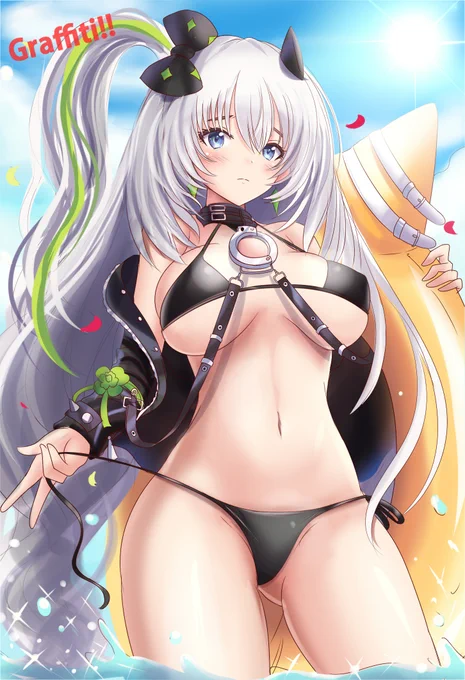 ラッフルズを水着で練習
すこしあつ盛してます
#デスチャ #데차 #ラクガキ 
