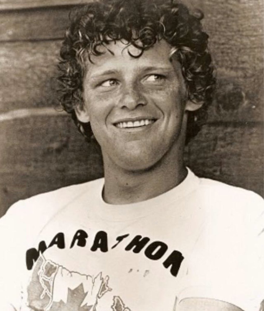 It was 40 years ago today that this young man dipped his leg into the chilly Atlantic Ocean in St. John's. It was the beginning of his Marathon of Hope. If he only knew what kind of legacy he would leave behind. Terry Fox is a true Canadian hero. <a href="/TerryFoxCanada/">Terry Fox Foundation</a>