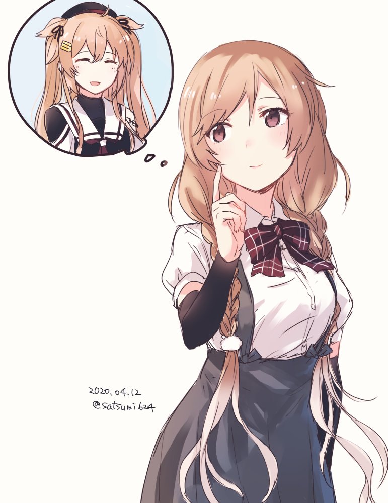 村雨(艦これ) 「#艦これ版深夜の真剣お絵描き60分一本勝負
#艦これ版真剣お絵描き60分一本勝負」|さつみ◆次は6月神戸予定のイラスト