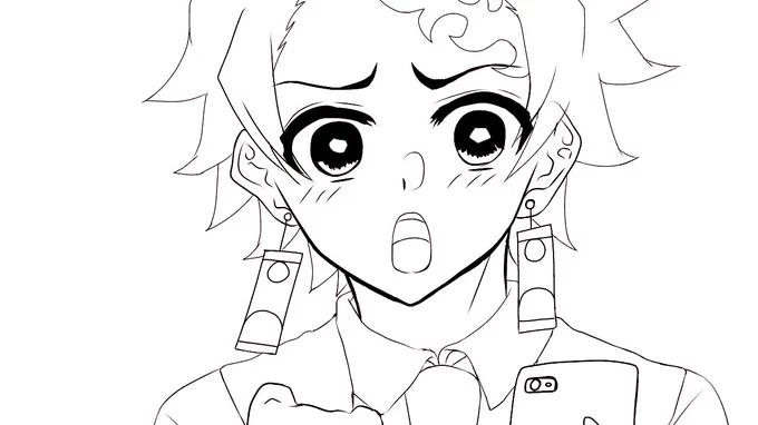 線画してる

おやすみ〜 