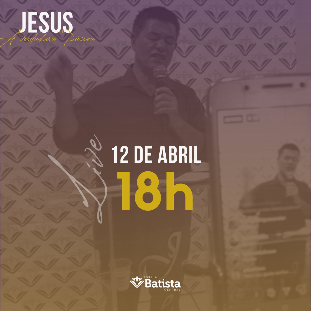 Centralcapimb's tweet photo. Não perca a transmissão do culto hoje às 18h nas nossas redes sociais, e só clicar no link.

Instagram:
https://t.co/cwDyIo6HlM

Facebook:
https://t.co/eDGI7opEf8 

#batistacentral
#cultoonline
_Fique em casa!_ https://t.co/4aN8rhL7HK