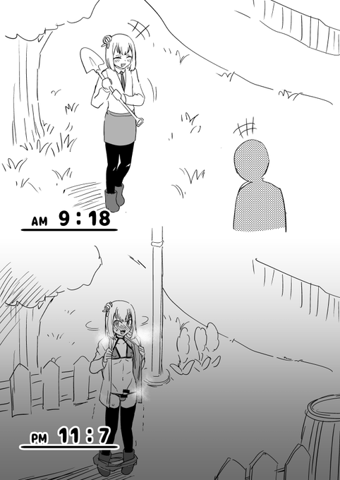 新生活24日目、周りを発展させたいとの事、私は早速公園(のようなもの)を作りました。皆さんも昼間はそこでくつろいだりできると思います。夜は私の新たな散歩コースです。 