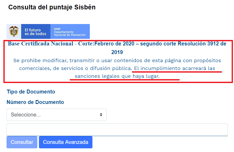 DonIzquierdo_'s tweet photo. Vean esto

Así amanece la página del Sisben el día de hoy. Ahora amenazan a la ciudadanía que descubre su manera de robar, "el incumplimiento acarreará las sanciones que haya lugar", ¿qué tal?

Esto es inaudito, ¡QUE NOS MULTEN A TODOS! 

¿De verdad llaman a esto "democracia"? https://t.co/2h3ZmQ5TD9