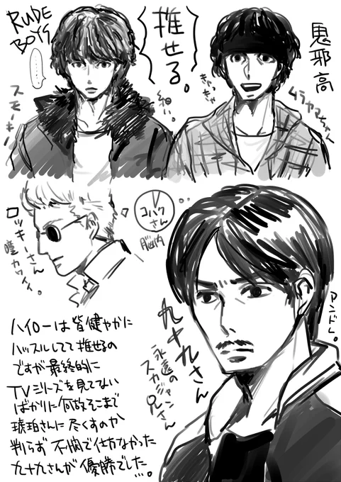はいろー走り描き感想。いっぱい解説してくれたしいまさん有難う。 