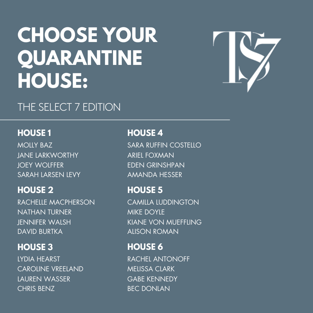 wandristtravel's tweet photo. Had to get in the game, obv. Who are you hanging with? Tell us 👇🏻#sundaysocial #sundaySELECT #quaranteam #stayhome #staythefuckhome #theselectguest #theselect7 https://t.co/OM7hir7G01