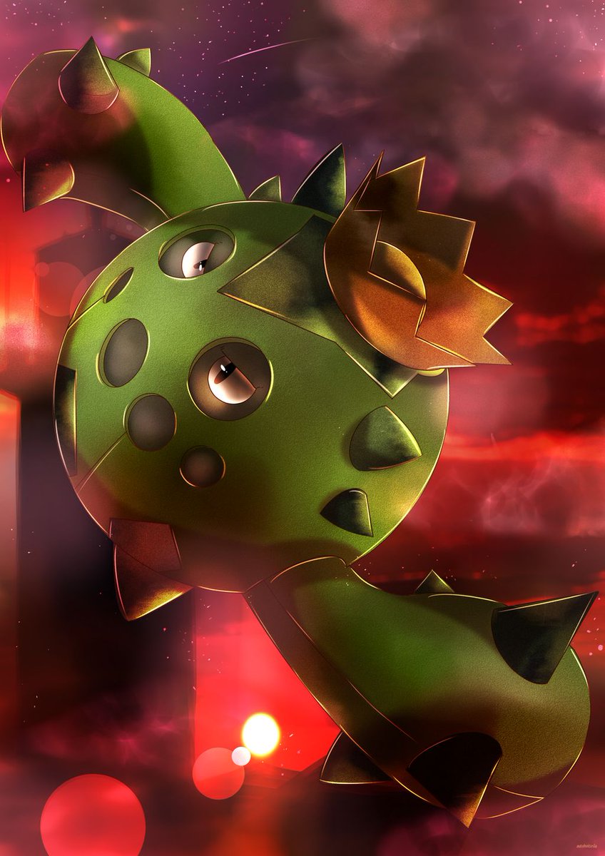 The Doorman Editing Commissions Open On Twitter Randompokemon Of The Day Is Cacnea I Love This Really Pretty Especially The Background Colors Credit Goes To Autobottelsa Pokemon Pokemonoftheday Cacnea Grasstype Hoenn Pokemonruby