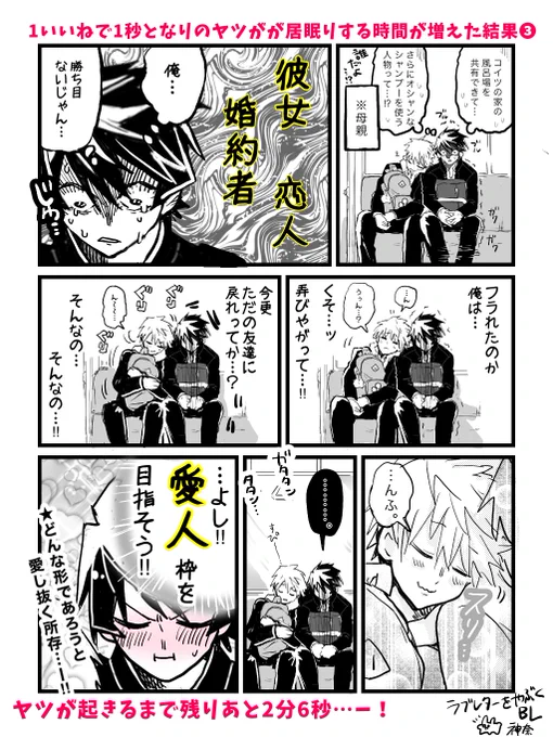 1いいねで1秒となりのヤツが居眠りした時間が増えた結果③
『可愛いは正義』 
