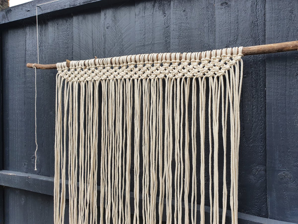 Not going to lie it has taken a little while to get this started but #lockdown project is now underway. Let's see how it turns out #macrame <a href="/Hobbycraft/">Hobbycraft</a> #crafttogether #rerurnofthemac