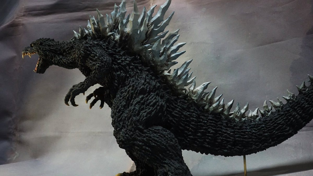 SHINZEN造形研究所 竹内信善さん 原型 機龍ゴジラ 完成しました！ 20cm