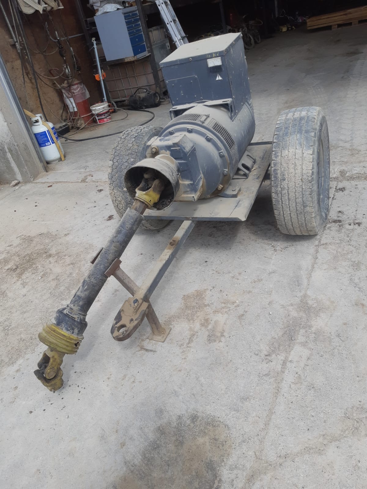 OJB Industries on Twitter: "For sale 100kva PTO #generator 220volt single phase, big thousand PTO shaft, we use to run the farm it have stationary generator now Call Otto