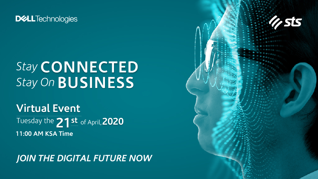ZainTECHMEA's tweet photo. Stay Connected, Stay On Business.
Join STS &amp; Dell Technologies Virtual Event on Tuesday 21st of April, 2020. 11:00 AM (KSA Time)

Register Now: Link symbolhttp://bit.ly/DELLWebinar

#DELL #Webinar #Staysafeandstayhome #STSTech 
@DellTechMEA https://t.co/sOqNZF2TtW