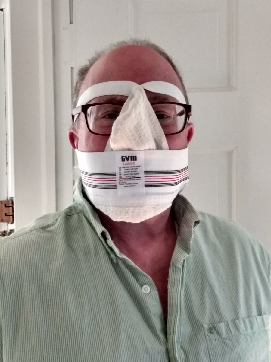 medunkball's tweet photo. Facemasks are out of stock, but there's no shortage of jockstraps available. Not only are they stylishly attractive, they're highly functional and sure to get admiring glances at grocery stores. #facemaskglamour https://t.co/DMNvImY2FD