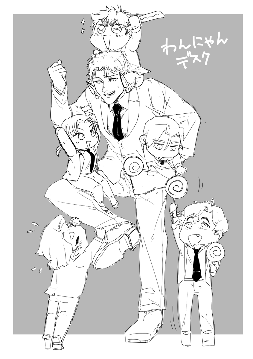@taitouka_TL わんにゃんデスクの保護者・兼暁さん 