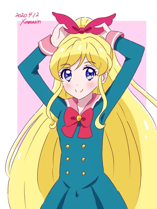 お題 神城カレンちゃん
のスターハーモニー時代?

 #アイカツ版深夜の真剣お絵描き60分一本勝負 