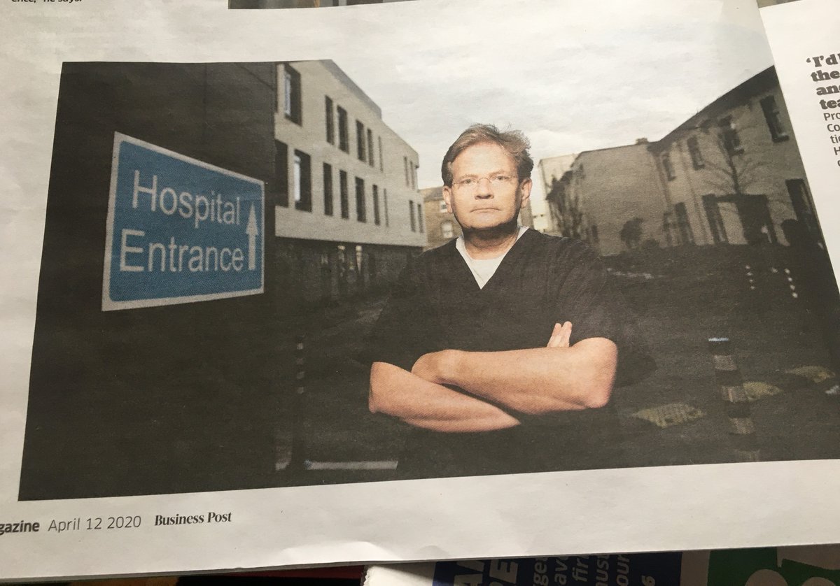 RCPI_news's tweet photo. Prof Colm Bergin, Infectious Diseases Consultant @stjamesdublin is in @sbpost thanking health and public service teams and the public for their work in the fight against #COVID19. Prof Bergin has contributed @RCPI_news  weekly webinar series on COVID 19 https://t.co/w69UDKFKWF https://t.co/WpHXaTfOC6