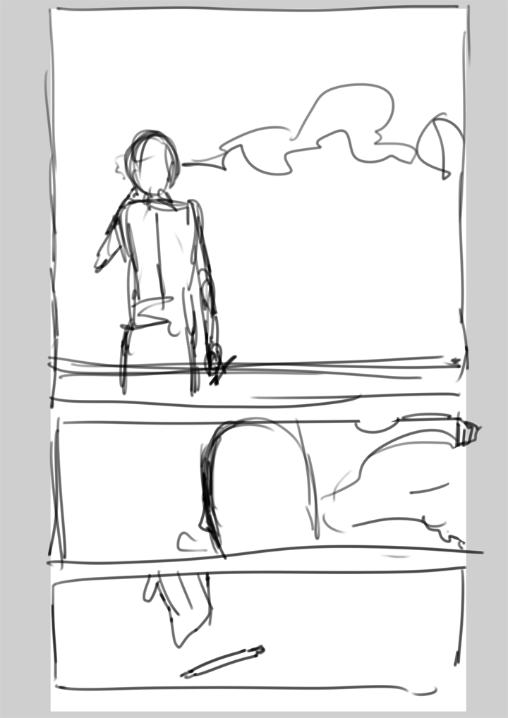 Also saw this while looking at forgotten folders;;;

I guess it was done out of frustration(?), or maybe things I wanted to tell myself(?), I already forgot haha (I don't even understand some panels).

Still acid inducing thoughー

[part 01] 