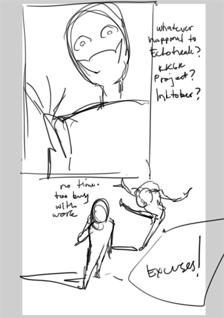 Also saw this while looking at forgotten folders;;;

I guess it was done out of frustration(?), or maybe things I wanted to tell myself(?), I already forgot haha (I don't even understand some panels).

Still acid inducing thoughー

[part 01] 