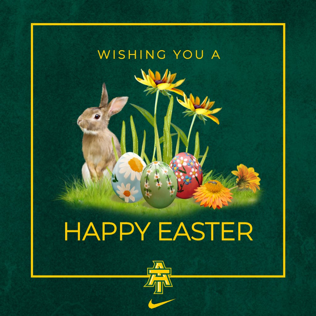 ATUFootball's tweet photo. Happy Easter to all! https://t.co/OhCA4EMC6T