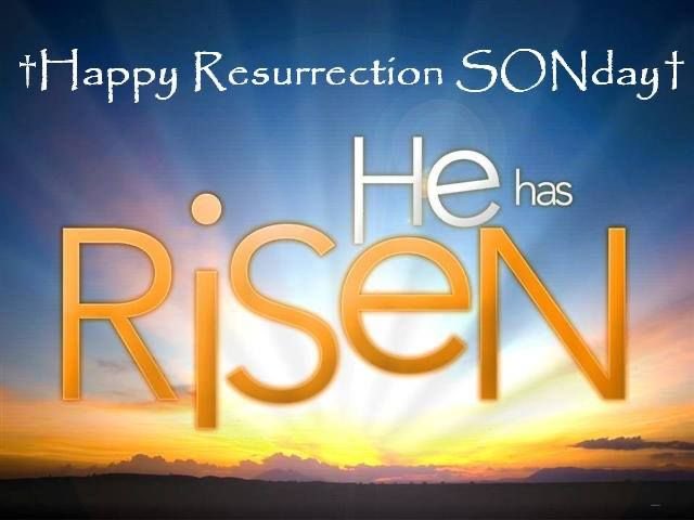 PastorMikeLemay's tweet photo. Happy Easter, Passover &amp; Resurrection SONday. He is risen. // Joyeuses Pâques, et dimanche de Résurrection. Il est ressuscité. https://t.co/18gOyVRsfn