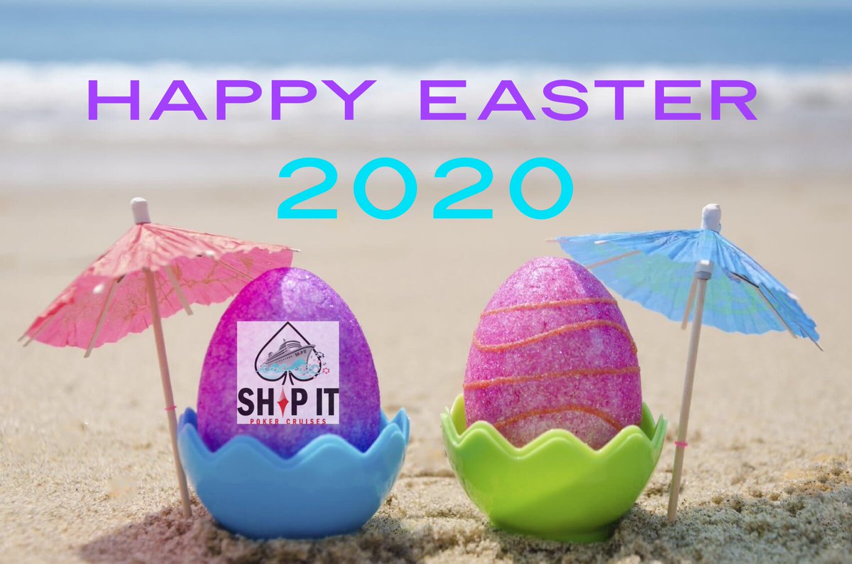 shipitpokercru's tweet photo. We hope everyone has a safe and love filled day. Happy Easter from your Ship It Poker Cruises Family!!! #wemissyou #shipitpokercruises https://t.co/Mv3aPTPfUn