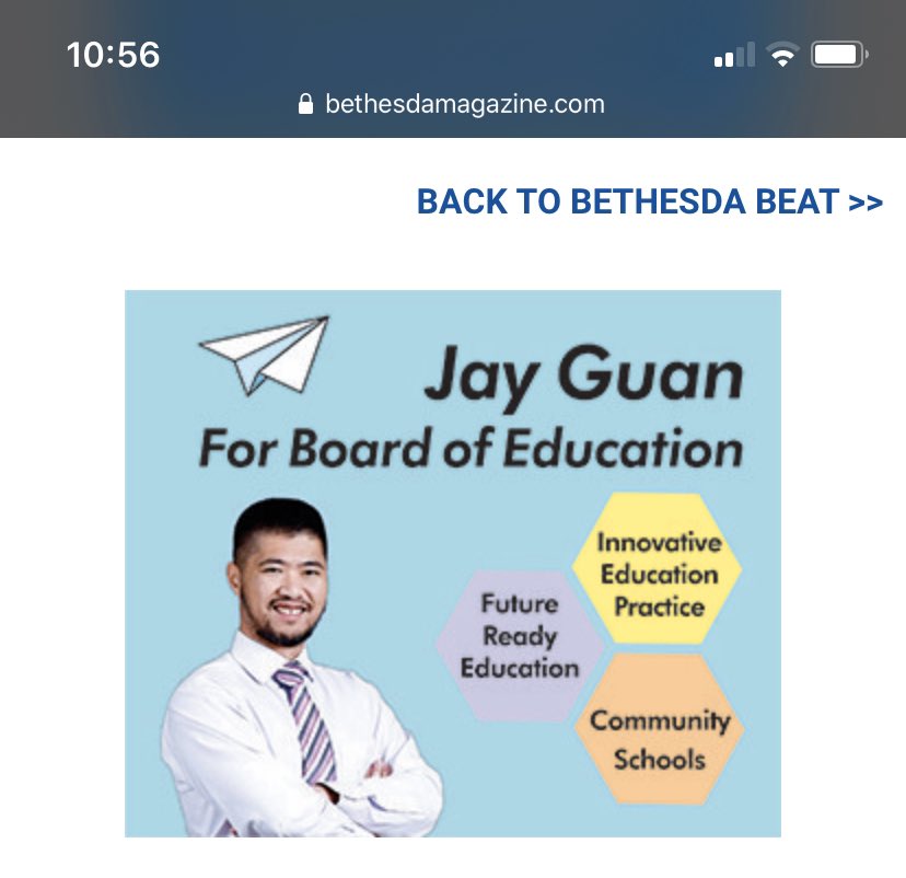 every time I open Bethesda Beat I see these ads for “community schools” [as in, keep schools segregated] school board candidates, and I’m reminded that we did not get to this place by accident