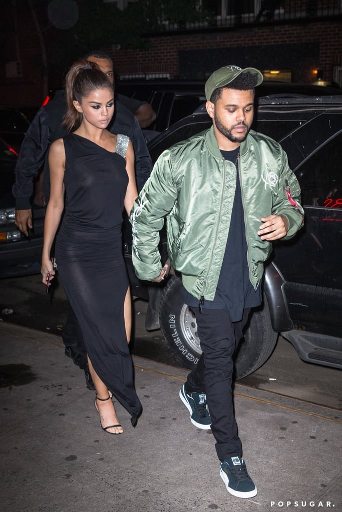 selena gomez and the weeknd in 2017; a thread: