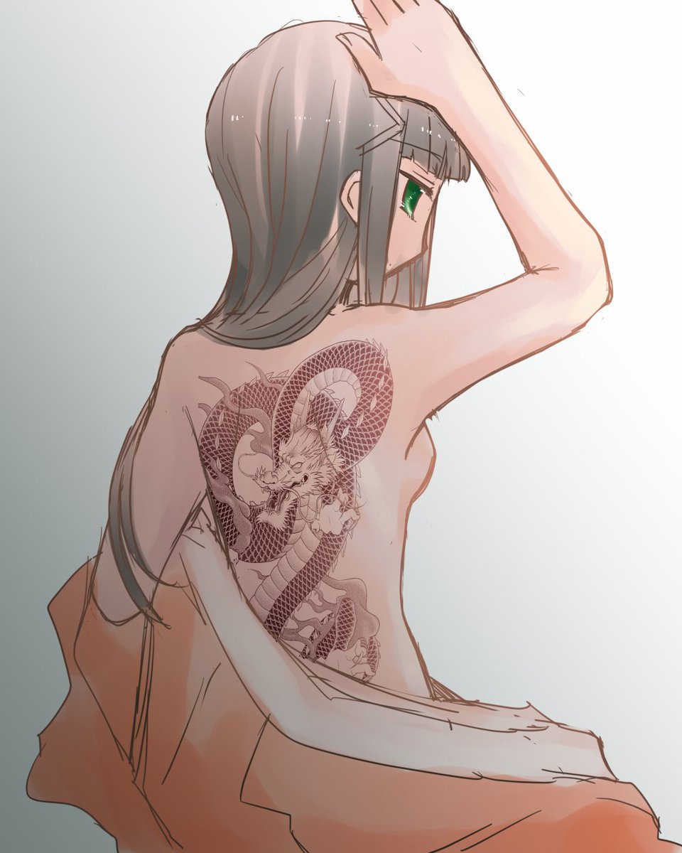 黒澤ダイヤ 「人生に一度くらいは黒澤ダイヤさんの背中にこういうのを妄想する(n回目) 」|環月紙袋僕ラブ「ジ51,52」せつはる合同＋おまめ合同＋個人誌🌈👼🔖💫🐬♦✨のイラスト