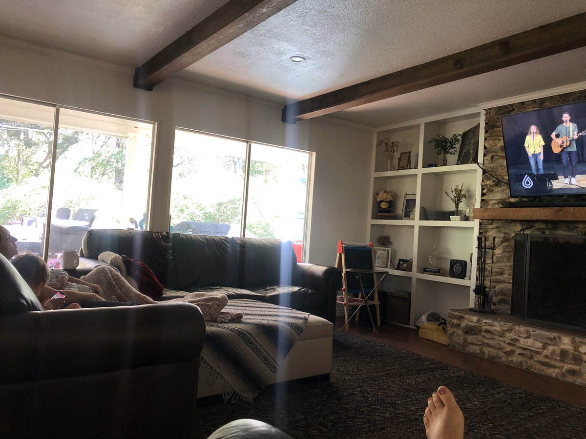 JohnAlmquist's tweet photo. Happy Easter! He is RISEN! 

So excited to worship from home with @SpringsCC! All are welcome to join, so if you’re interested in faith, or want to connect with an Easter service, please join us now over at https://t.co/y2B21kidgs. 

From my family to yours, Happy Easter! https://t.co/DQkf3JHGa7